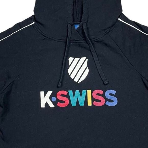 K Swiss Cropped Hoodie - Picture 4 of 4